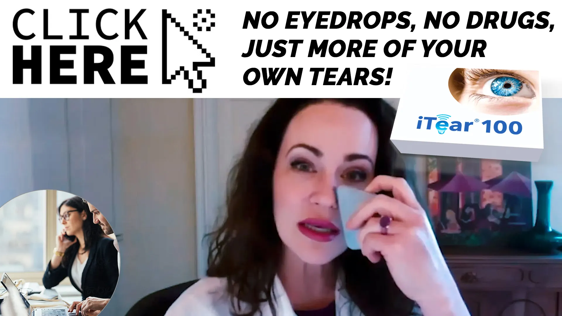 Eye Care Empowerment: How iTear100 Outshines Eye Drops